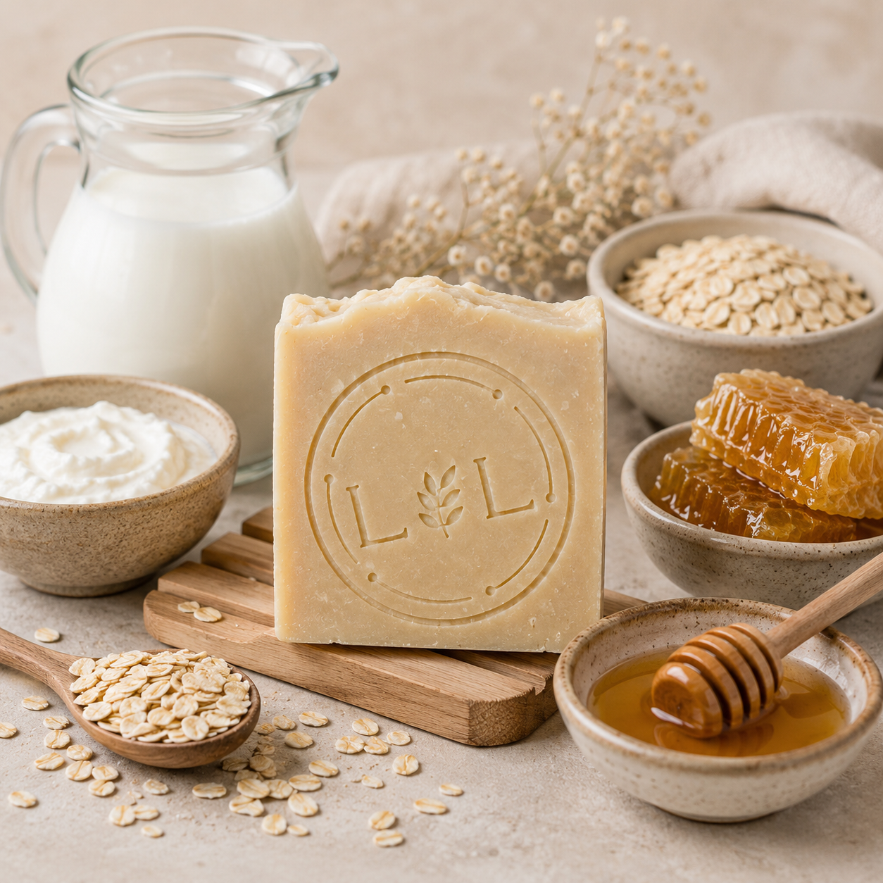 Oatmeal Milk & Honey Bath Bar